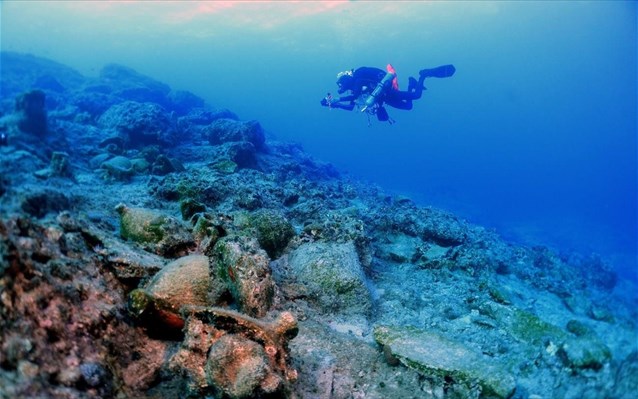 Κάσος: Εντοπίστηκαν τέσσερα αρχαία ναυάγια