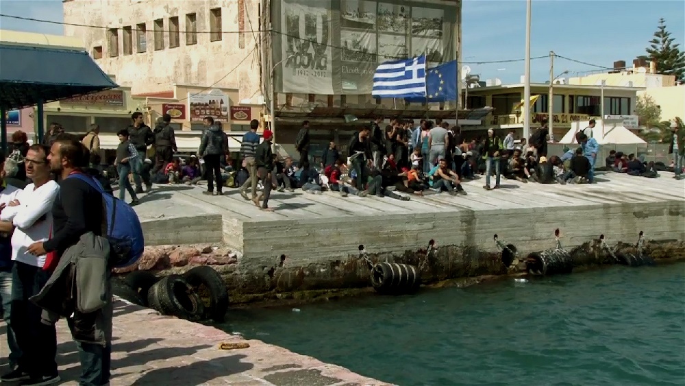 Χίος: Συμπλοκή μεταξύ μεταναστών στο κέντρο της πόλης (video)