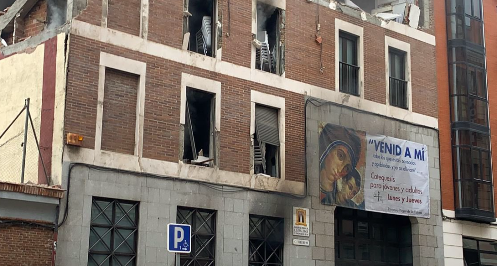 Συγκλονιστικές εικόνες: Ισχυρή έκρηξη στη Μαδρίτη – Τρεις νεκροί – Πληροφορίες για πολλούς τραυματίες (εικόνες και video)