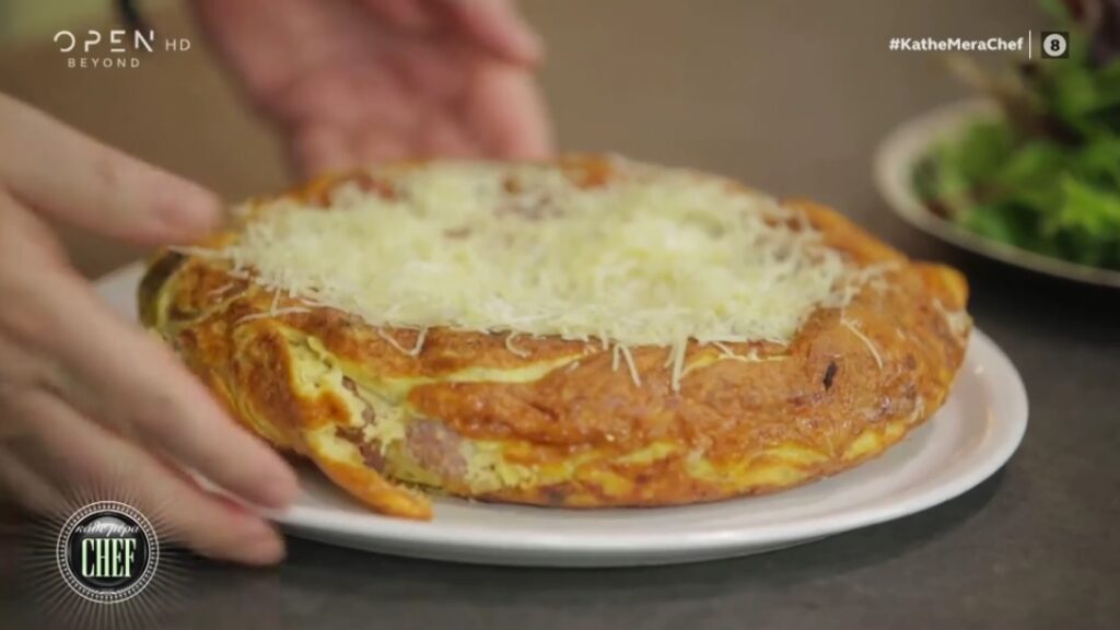 Συνταγή για τορτίγια με πατάτες και τυριά από τον Βαγγέλη Δρίσκα (video)