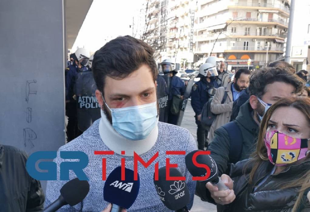 Μήνυση κατά αστυνομικών από φοιτητή του ΑΠΘ μετά τα χθεσινά επεισόδια (video)