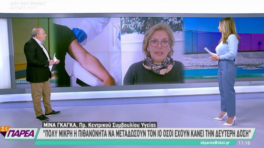 Γκάγκα: Ρεκόρ νοσηλευόμενων στο Σωτηρία από την αρχή της πανδημίας