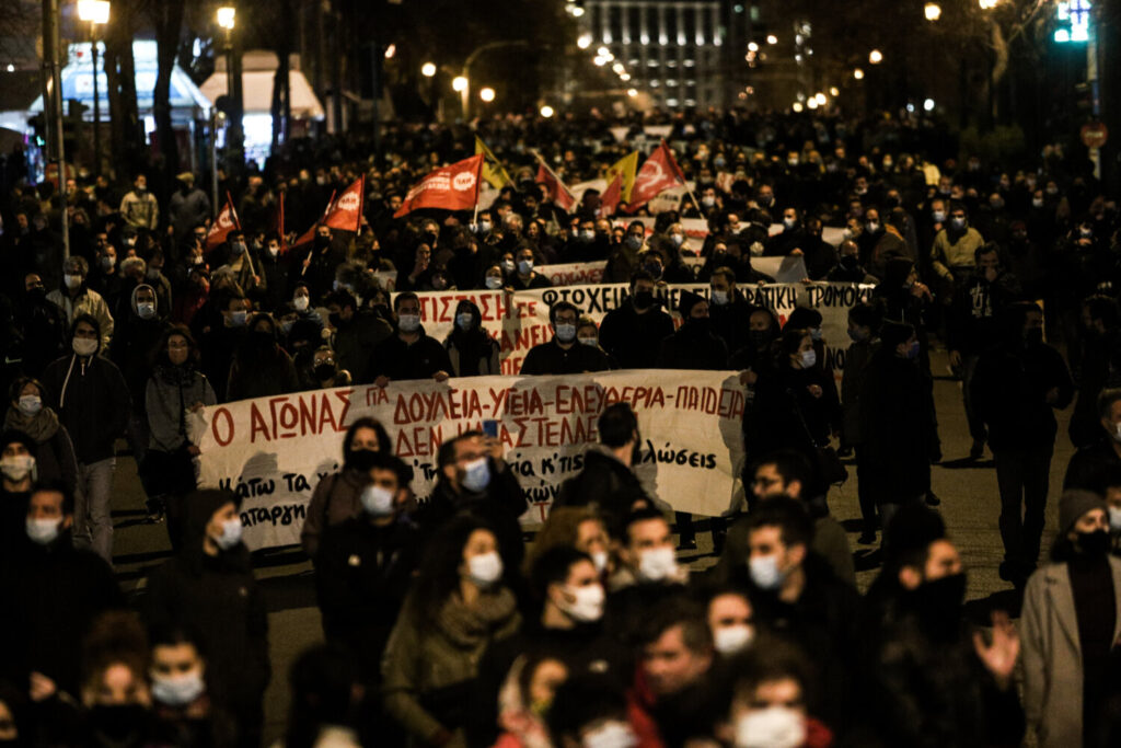 Κινητοποίηση στο Σύνταγμα ενάντια στην αστυνομική αυθαιρεσία