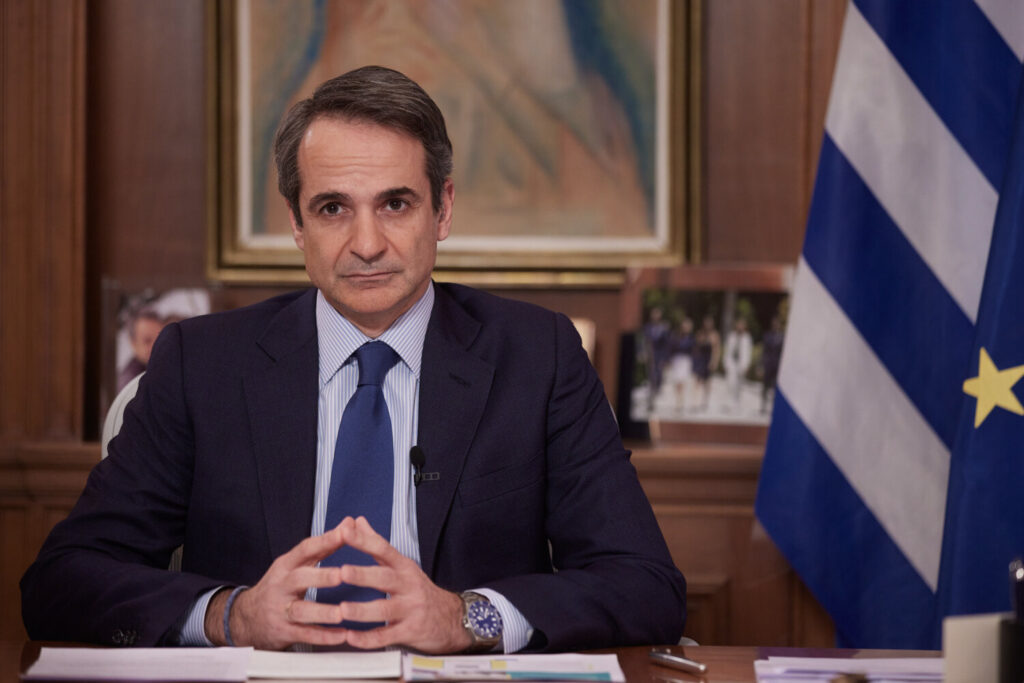 Ο πρωθυπουργός Κυριάκος Μητσοτάκης απόψε στο κεντρικό δελτίο ειδήσεων του ALPHA