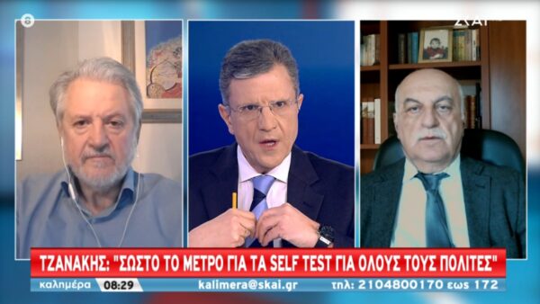 Τζανάκης: Πρόβλεψη για 710 διασωληνωμένους – Μετά τις 25/3 η αποκλιμάκωση – Πάσχα στο χωριό