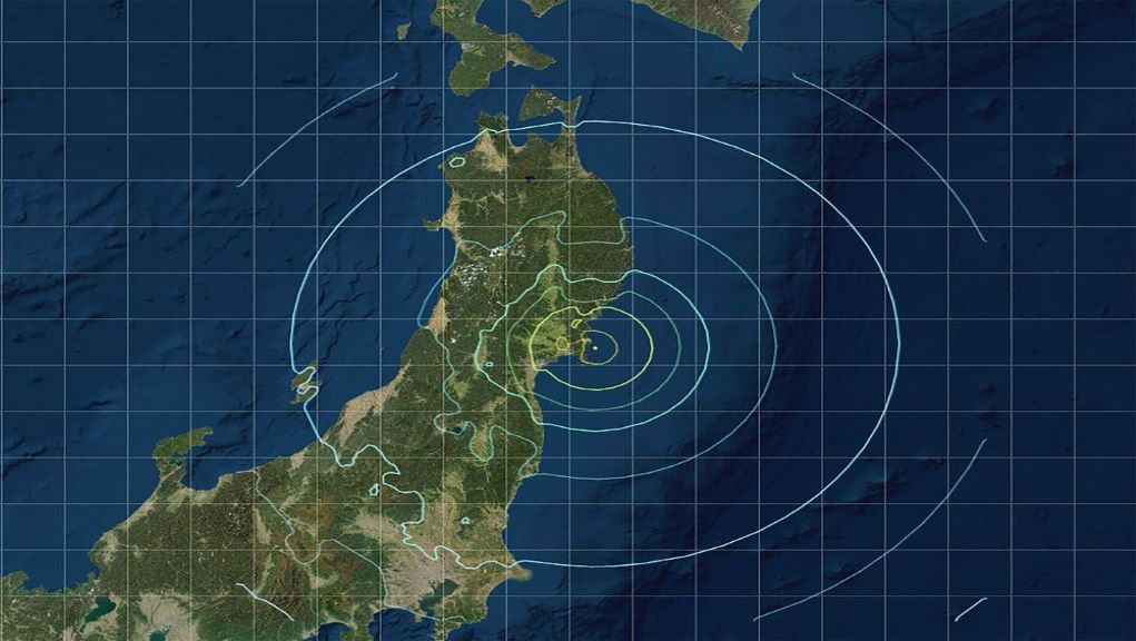 Ιαπωνία: Σεισμός 7,2 R ανοιχτά του νησιού Χονσού – Προειδοποίηση για τσουνάμι (video)