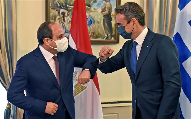 Μητσοτάκης – Αλ Σίσι: «Να στηριχθεί η νέα κυβέρνηση στην Λιβύη»