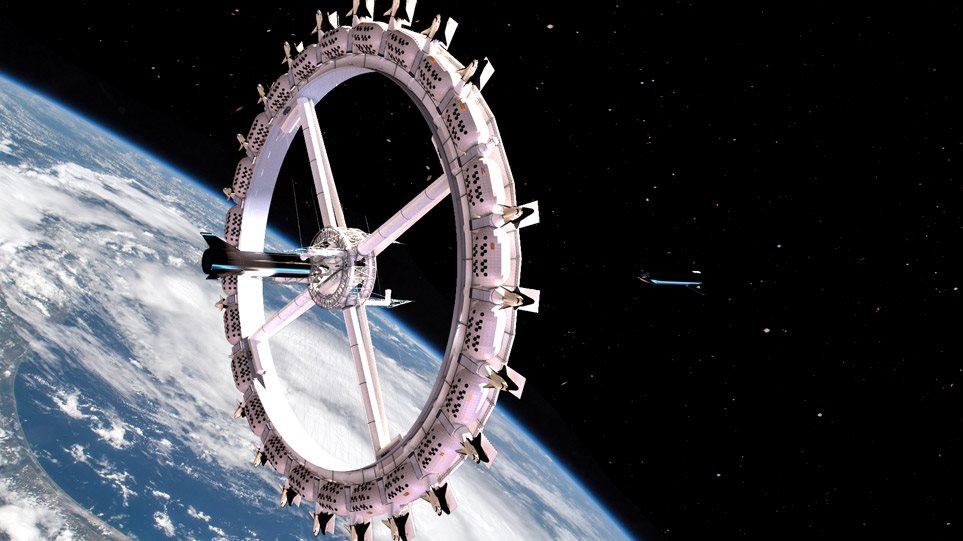 Τις πύλες του αναμένεται να ανοίξει το 2027 το πρώτο διαστημικό ξενοδοχείο