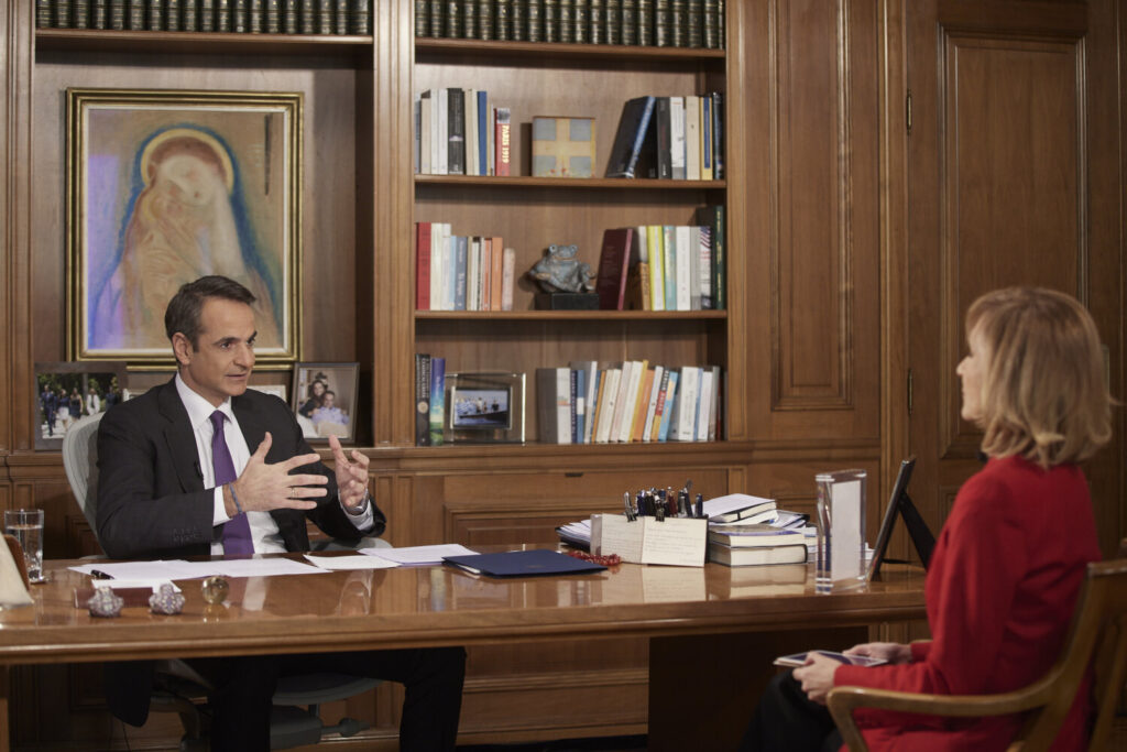 Πρωτιά για το κεντρικό δελτίο ειδήσεων του Star με τη χθεσινή  συνέντευξη του πρωθυπουργού, Κυριάκου Μητσοτάκη (video)