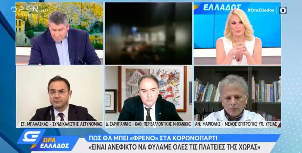 Μπαλάσκας: «Είναι ανέφικτο να φυλάμε όλες τις πλατείες» – Γιατί δεν επεμβαίνει η αστυνομία στα κορωνοπάρτι (video)