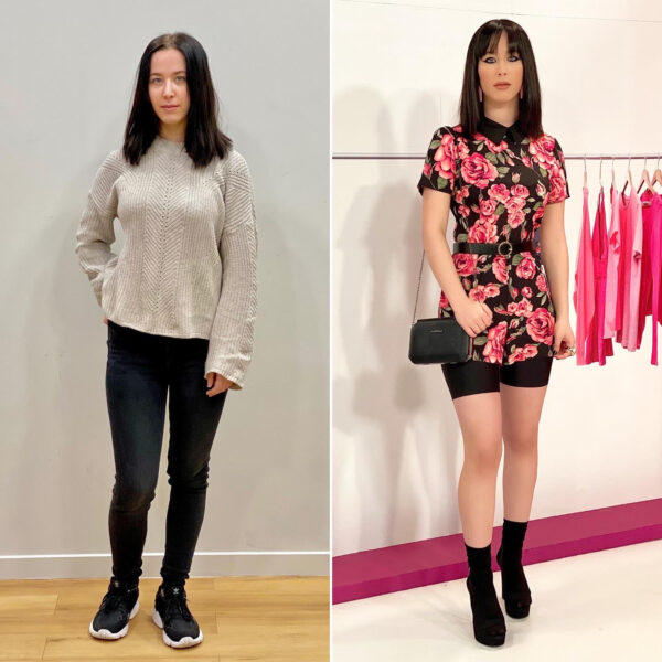 “Style Me Up”: Η Υβόννη Μπόσνιακ «μεταμόρφωσε» την Βιολέτα σε μια μοντέρνα και στιλάτη κοπέλα!