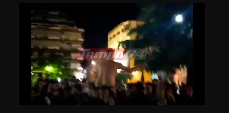 Νέο κορωνοπάρτι στην Πάτρα – Διασκέδαζαν συνωστισμένοι μέχρι τα ξημερώματα (video)
