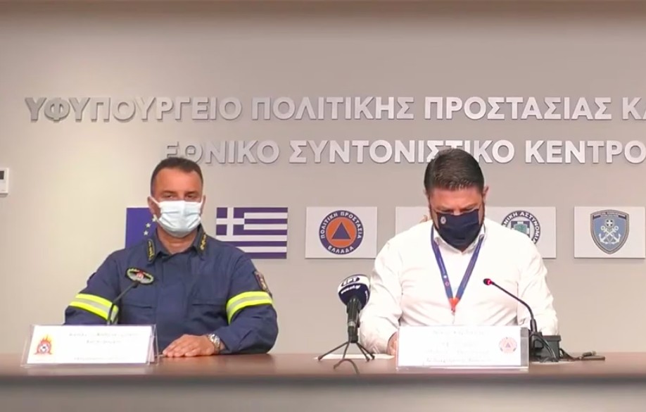 Νίκος Χαρδαλιάς: «Καταφέραμε να ανασχέσουμε την πορεία της πυρκαγιάς» (video)