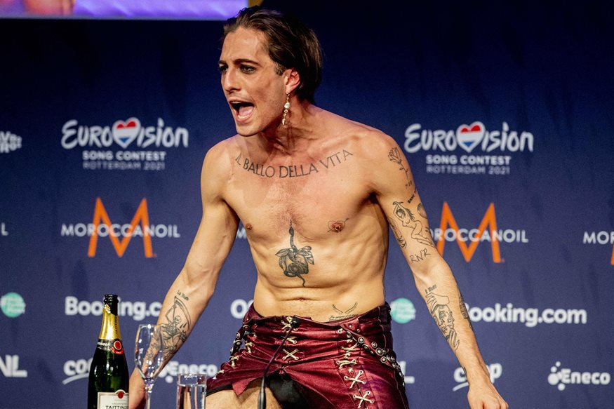 David Damiano:  Η φωτό με φούστα του νικητή της Eurovision  και εικόνες από τη ζωή του