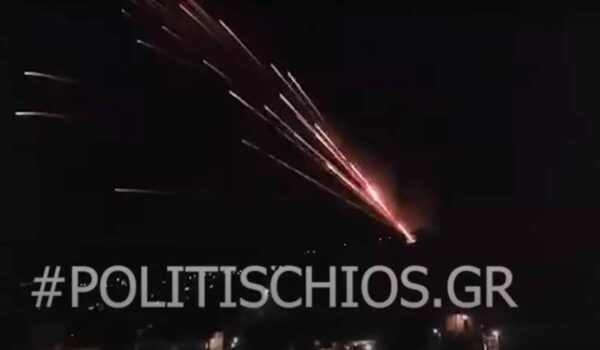 Ο ρουκετοπόλεμος στο Βροντάδο της Χίου «επιμένει» παρά την πανδημία  (video)