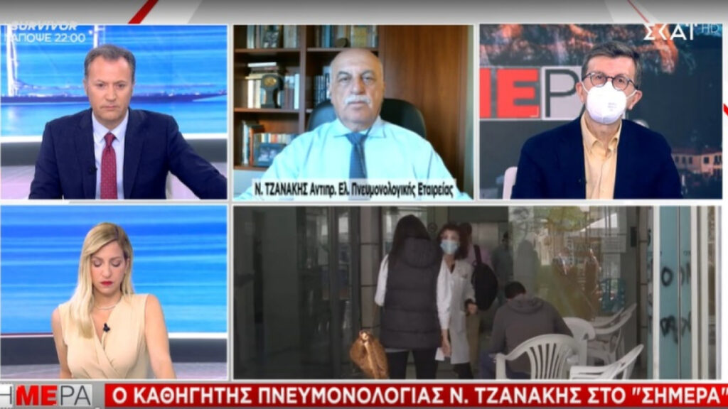 Τζανάκης: «Βλέπει» πτώση στα κρούσματα μετά τις 10 Ιουνίου – Ποια είναι τα συμπτώματα θρόμβωσης