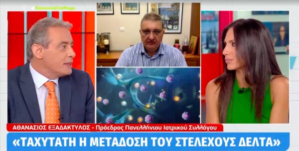 Εξαδάκτυλος για μετάλλαξη Δέλτα: «Ο ένας μολύνει εννιά και οι εννιά, ογδοντάεναν…» [βίντεο]