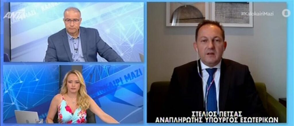 Πέτσας: «Το νέο κύμα πανδημίας θα πλήξει τους ανεμβολίαστους, όχι την οικονομία»