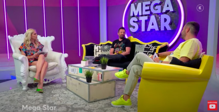 Θέμης Γεωργαντάς και Θοδωρής Φέρρης στο τελευταίο MEGA STAR της σεζόν