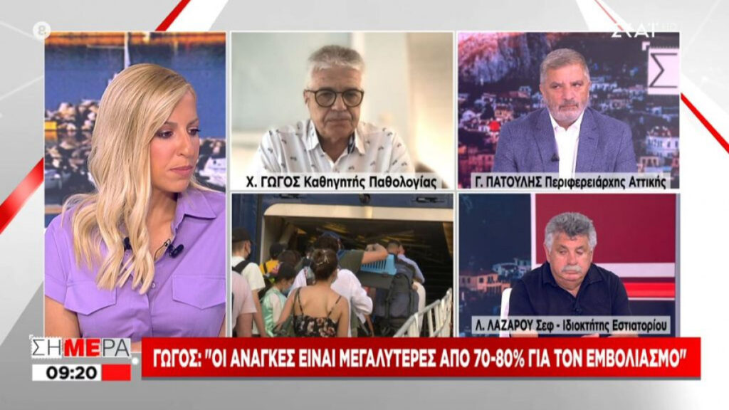 Γώγος: «Να ελεγχθεί η κατάσταση στα κόκκινα νησιά για να αποφευχθούν περιοριστικά μέτρα»