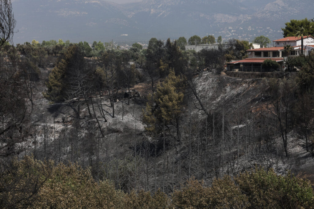 Σκρέκας, ΑΔΜΗΕ και ΔΕΔΔΗΕ διαψεύδουν ότι η φωτιά στη Βαρυμπόμπη προήλθε από έκρηξη μετασχηματιστή