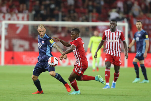 Πρωτιά στην τηλεθέαση για τον αγώνα Ολυμπιακός – Σλόβαν Μπρατσισλάβας στο MEGA