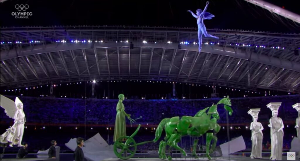 Σαν σήμερα το 2004 πραγματοποιήθηκε η τελετή έναρξης των Ολυμπιακών Αγώνων [βίντεο]
