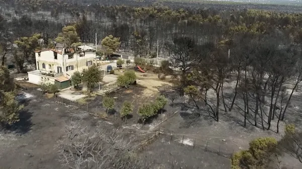 Φωτιά στη Βαρυμπόμπη: Συγκλονιστικό βίντεο από drone δείχνει το μέγεθος της καταστροφής