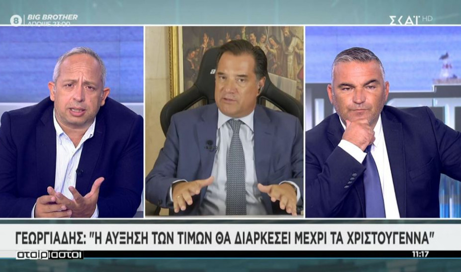 Γεωργιάδης: Να «απορροφήσουν» όσο μπορούν τα σούπερ μάρκετ τις αυξήσεις