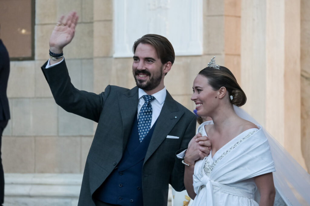 Φίλιππος Γλύξμπουργκ- Νίνα Φλορ: Ο παραμυθένιος γάμος στην Μητρόπολη Αθηνών