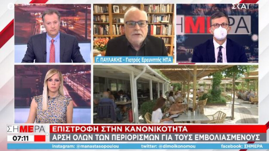 Παυλάκης: «Φοβάμαι για αλαλούμ στα κέντρα διασκέδασης»