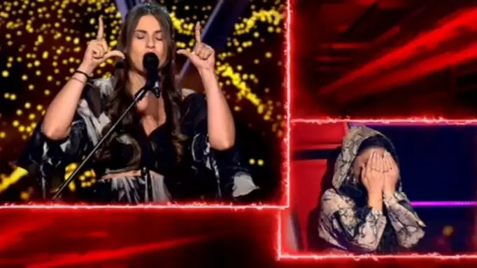 «The Voice»: Συγκινητική η παίκτρια που ερμήνευσε  το τραγούδι της και στη νοηματική (video)