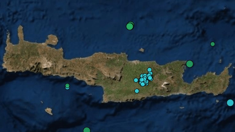 Συνεχίζεται το “ταρακούνημα” στο Αρκαλοχώρι