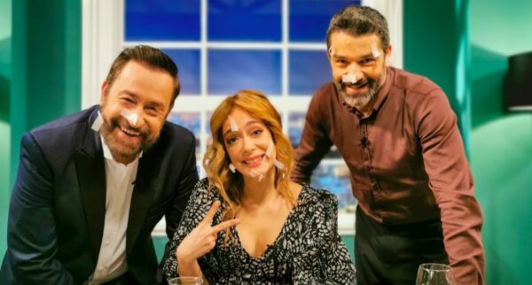 Ο Πέτρος Λαγούτης, η Ντάνη Γιαννακοπούλου και η Νάνσυ Παραδεισανού στο “After Dark”