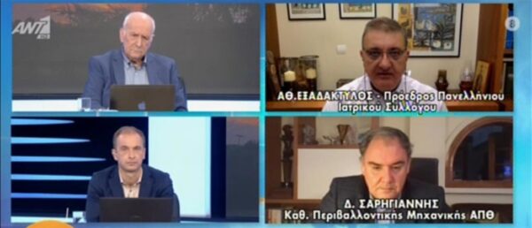 Σαρηγιάννης – Κορωνοϊός: 9500 κρούσματα την ημέρα τον Δεκέμβριο
