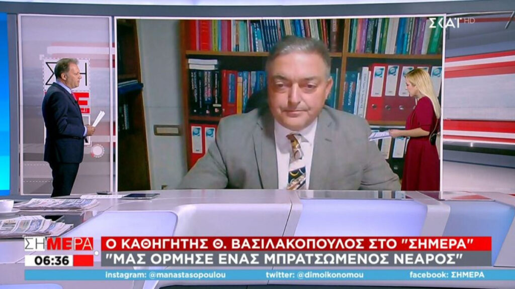Βασιλακόπουλος: Με έπιασαν από το λαιμό και με πέταξαν κάτω
