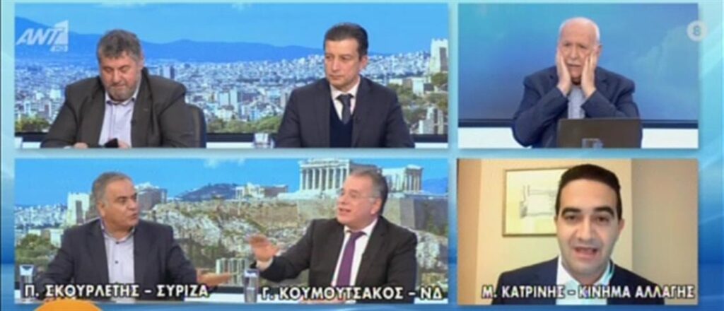 «Σκοτώθηκαν» Κουμουτσάκος και Σκουρλέτης στον αέρα για τις ΜΕΘ [Βίντεο]