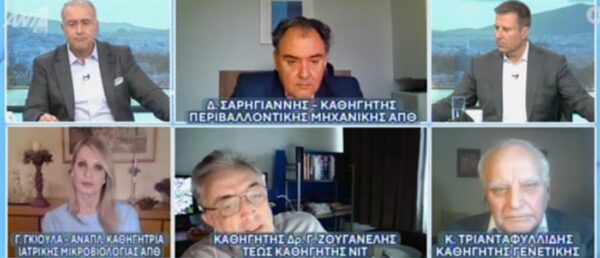 «Σκοτωμός» στον αέρα του ΑΝΤ1 με αρνητή αυτοαποκαλούμενο «καθηγητή» [βίντεο]