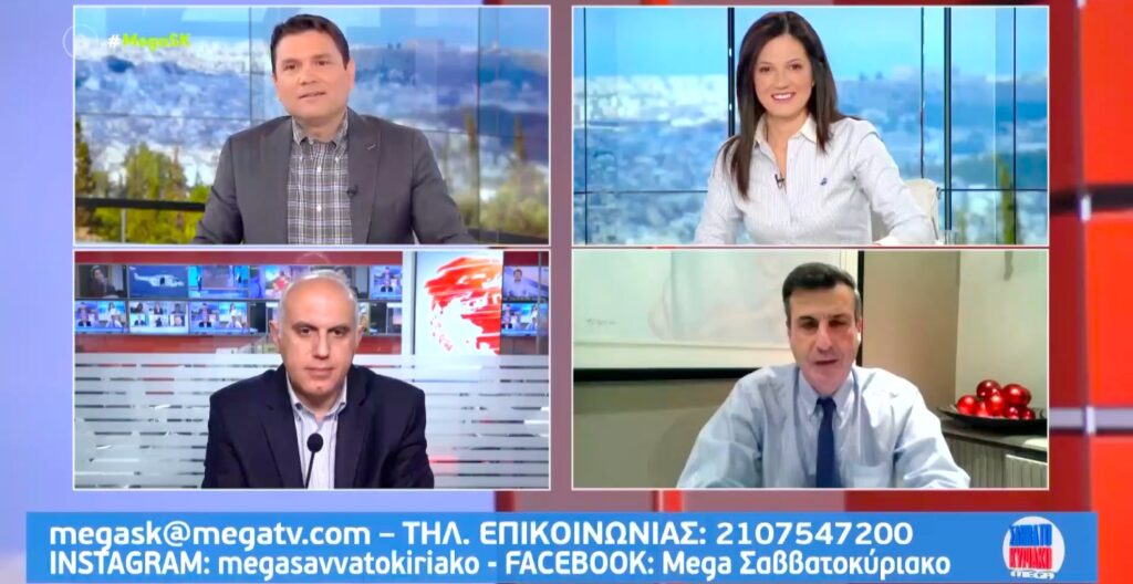 Στέλιος Λουκίδης: Ήπια η Όμικρον, δεν πιέζει το σύστημα υγείας [βίντεο]