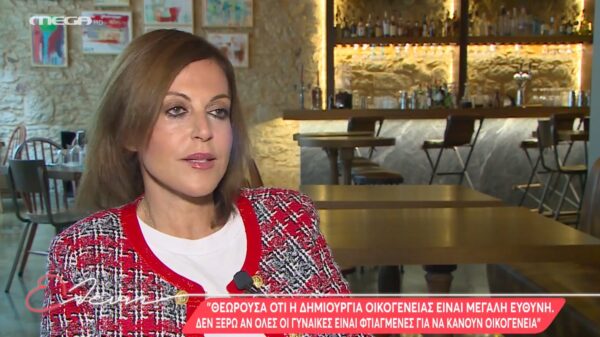 Αλεξάνδρα Παλαιολόγου: Δεν μπορώ πια να κάνω τη μοιραία γυναίκα [βίντεο]