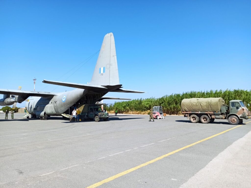 Η Ελλάδα στέλνει όπλα και πυρομαχικά στην Ουκρανία με δυο C-130