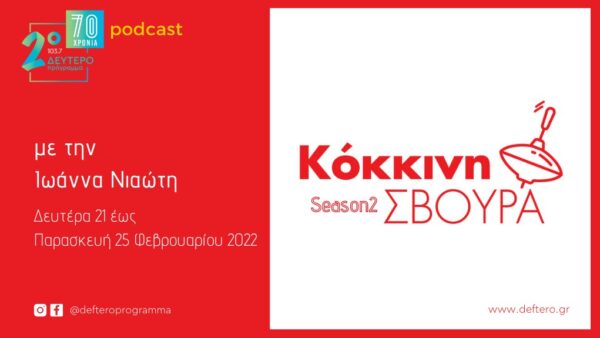 Η «Κόκκινη Σβούρα» στο Δεύτερο Πρόγραμμα 103,7 με προτάσεις για μικρά και μεγάλα παιδιά