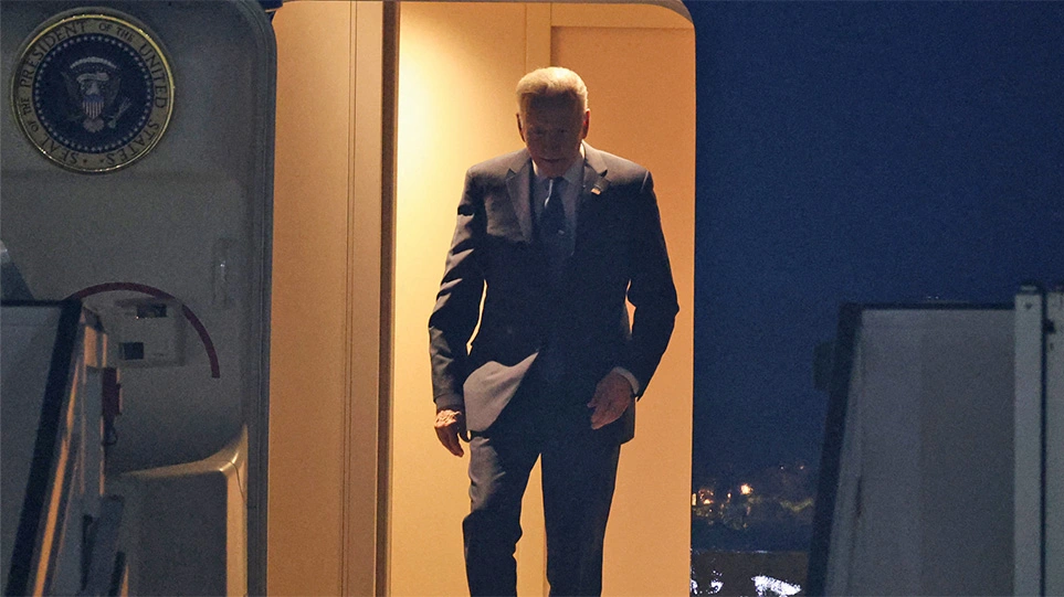 Τζο Μπάιντεν: Έφτασε  στις Βρυξέλλες  για τις Συνόδους  ΝΑΤΟ,   G7 και ΕΕ
