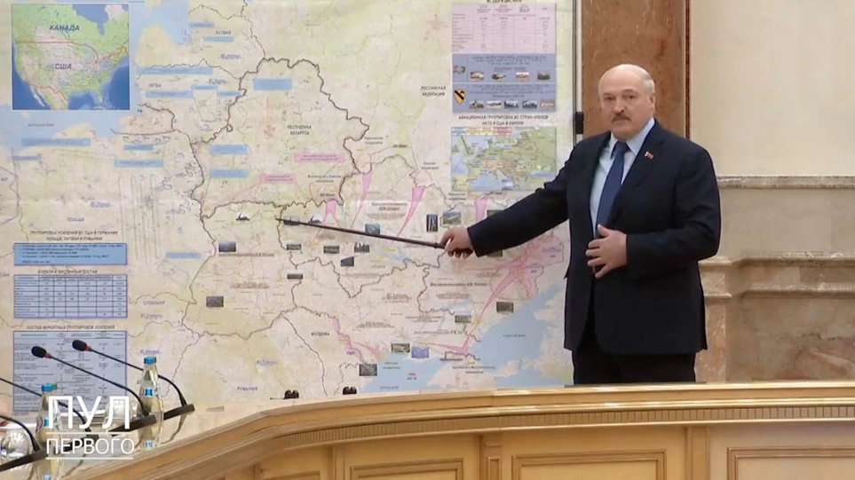 Ο Λουκασένκο αποκάλυψε τα σχέδια Πούτιν για τη μεγάλη επίθεση από την Ουκρανία μέχρι την …Μολδαβία (video)
