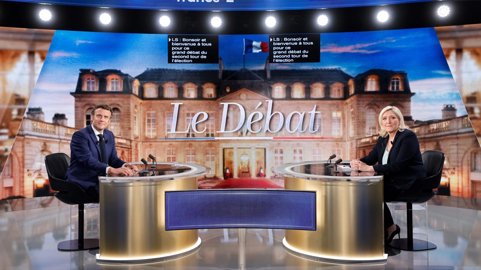 Γαλλικές εκλογές: Φαβορί ο Μακρόν – Πιο πειστικός από τη Λεπέν