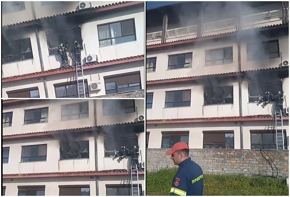 Φωτιά στο νοσοκομείο Παπανικολάου στη μονάδα COVID – Ένας νεκρός