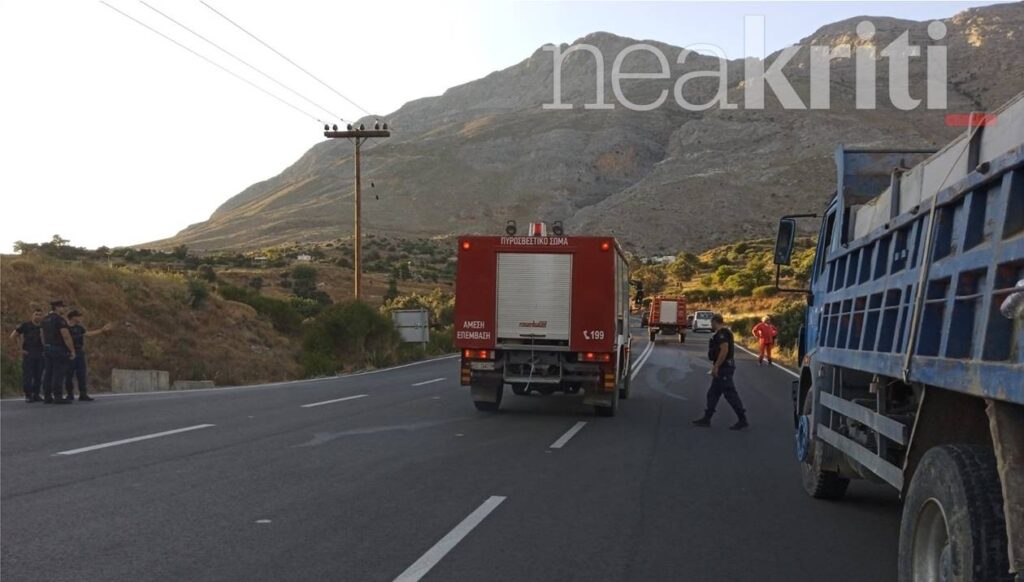 Ρέθυμνο: Βιβλική η καταστροφή, λέει ο δήμαρχος Αγίου Βασιλείου – Χωρίς ενεργό μέτωπο η φωτιά