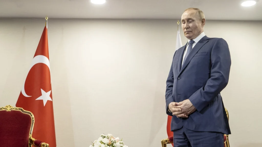 «Kαψόνι» Ερντογάν σε Πούτιν: Τον… έστησε σχεδόν ένα λεπτό – Ο Ρώσος πρόεδρος περίμενε όρθιος (video)