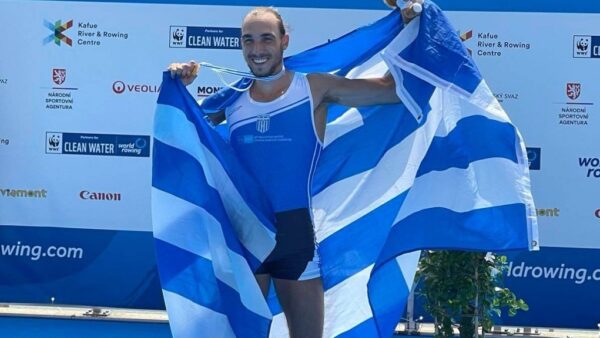 «Χρυσός» ο Παπακωνσταντίνου στον τελικό του Ευρωπαϊκού Πρωταθλήματος Κωπηλασίας