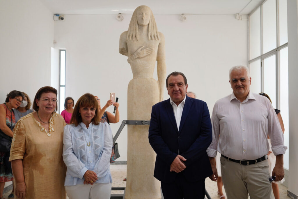 Σαντορίνη: Εγκαινιάστηκε η έκθεση για την Κόρη της Θήρας στο Αρχαιολογικό Μουσείο Θήρας (εικόνες)